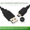 Кабель USB-Mini USB для передачи данных и зарядки для MP3, 5-контактный T-порт мобильных устройств