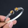 Тигровый глаз браслеты с драгоценными камнями стерлингового серебра 925 пробы ювелирный подарок для унисекс LG-117