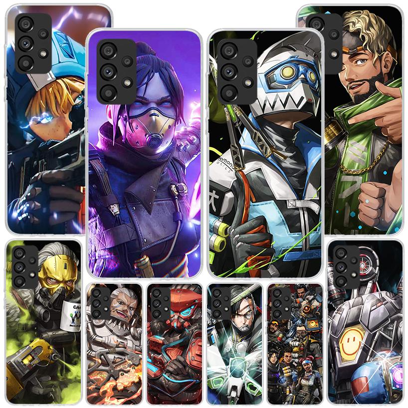 Чехол для телефона Apex Legends для Samsung Galaxy A17 A37 A57 A16 A26 A36 A56 A15 A14 A13 A55 A54 A53 A35 A34 A33 A25 A24 A23 A52 Galax