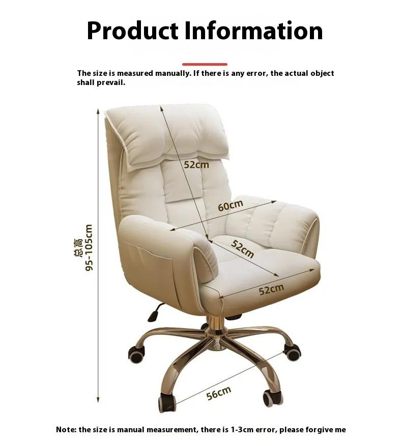 Premium Gaming Office Chair- Ergonomic Computer Desk Chair with Adjustable Lumbar Support,High-Back Racing Style for Home/Office