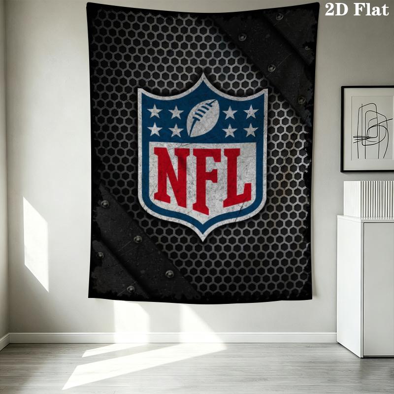 National Football League Wall Tapestry Aesthetic Wall Hanging Printed Fabric Blanket Decorative Tapestries For Bedroom Living Room Home Decor
