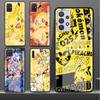 Glass Case For Samsung Galaxy A52 A51 A71 A50 A21s A12 A70 A31 A53 A72 A32 A13 A41 A30 A10 A23 Phone Cover Pikachu Pokemon Cute