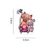 Trendy Elegant  Cat Brooch For Women Girls Cartoon Cute Animal Backpack Decoration Badge Funny Clothes Pins Jewelry