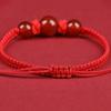 Китайский Зодиак Красный Веревочный Плетеный Браслет Год Удачи Ювелирные Изделия Для Мужчин Женщин Подарок