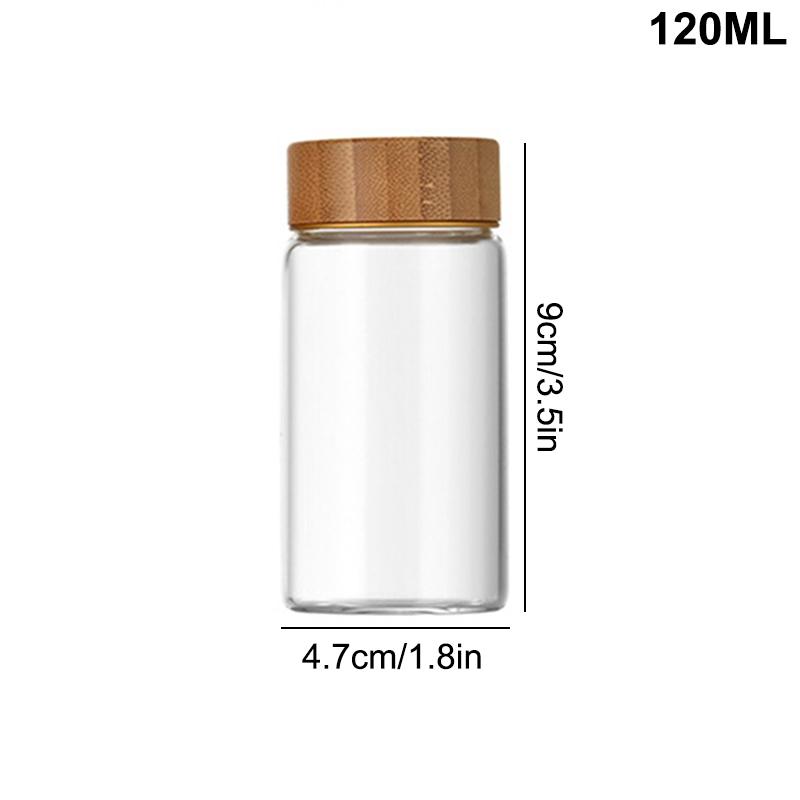 Контейнер для хранения кофейных зерен, стеклянная трубка с деревянным инструментом, пробирки в бутылках для хранения зерна, деревянные герметичные канистры, инструмент для бариста, подарок