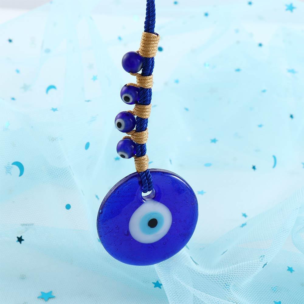Комната Машина Ювелирные изделия Дьявольский глаз Автомобильный кулон Бусины сглаза Кулон Ремешок для телефона Брелок Дьявольский глаз