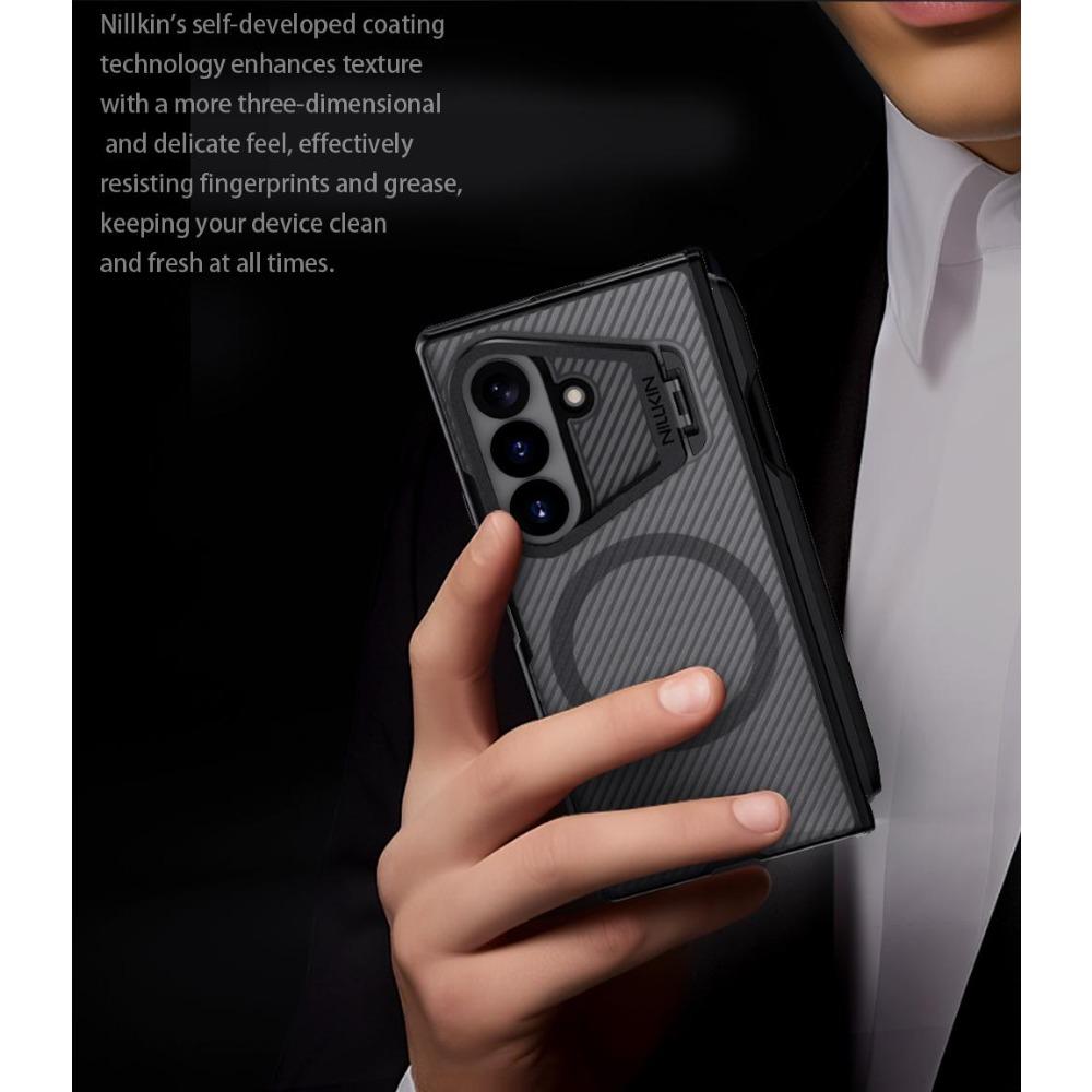 NILLKIN Магнитный чехол для Samsung Galaxy Z Fold 8 Ultra Fold8 с защитой шарнира Rebound и местом для стилуса