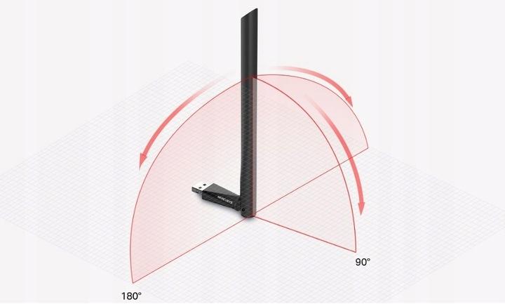 Karta sieciowa TP-Link Archer T2U Plus WiFi AC600 USB