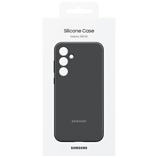 Чехол для Samsung Galaxy A55 5G Samsung Силиконовый Черный