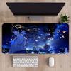 Очень большой коврик для мыши с горным пейзажем и утолщенным краем с оверлоком для офисных столов