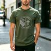 Vintage Christian Faith Eagle Cross Overcomer Of Hope RoUnisexs Graphic Short Sleeve T Shir Unisex Unisex Cotton Daily Casual Tee