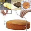 Регулируемый Diy 2-проводной нож для нарезки хлеба, прочный выравниватель из нержавеющей стали, инструменты для выпечки тортов, кухонный гаджет
