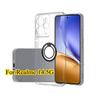 Для Realme 14 5G Прозрачный магнитный держатель кольца Чехол для Realme 14 Pro Plus 14X 14T Lite Realme14 Противоударные силиконовые чехлы TPU Airbag