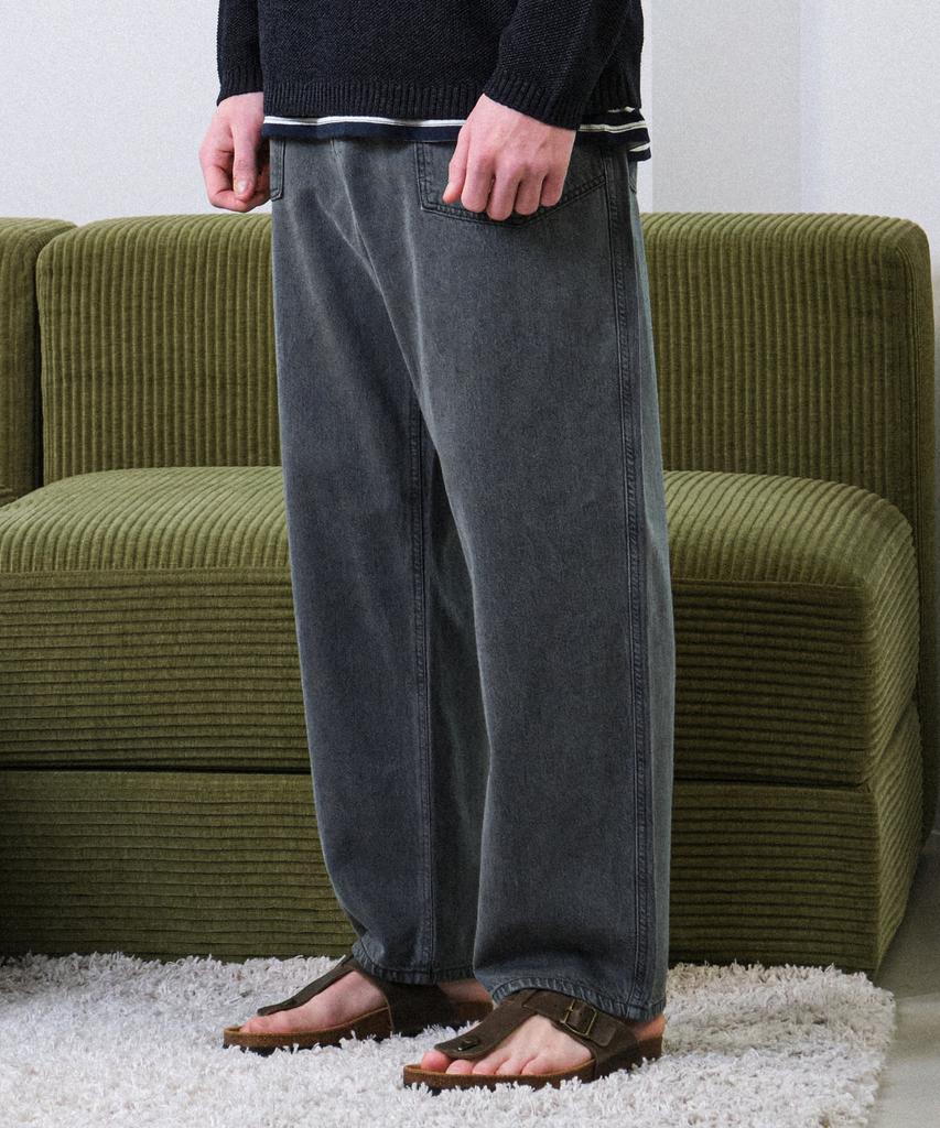 HELEMENT Break Denim Pants (D/Grey)