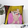 Sailor Moon Kawaii Meme Pillow Cover Funny Pillow Case For Sofa Bedroom Home Decor Comfy Pillowcases Gift