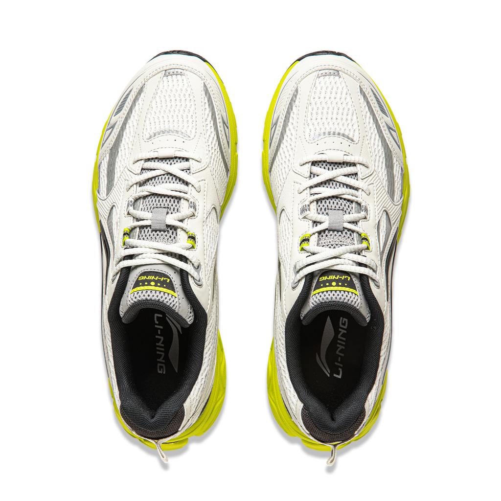 Li Ning Fuyiao 2.0 Classic Retro Double Cushioning Stable Support Shock Absorption Non-Slip Wear-Resistant Lightweight Low-Top Running Shoes ARXU001-1