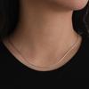Another Layer Ruth Necklace (silver925)(2color)