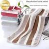 Bath Towel Striped 35x75cm, Soft Quick Dry Absorbent Towels, Bath Sheets for Bathroom