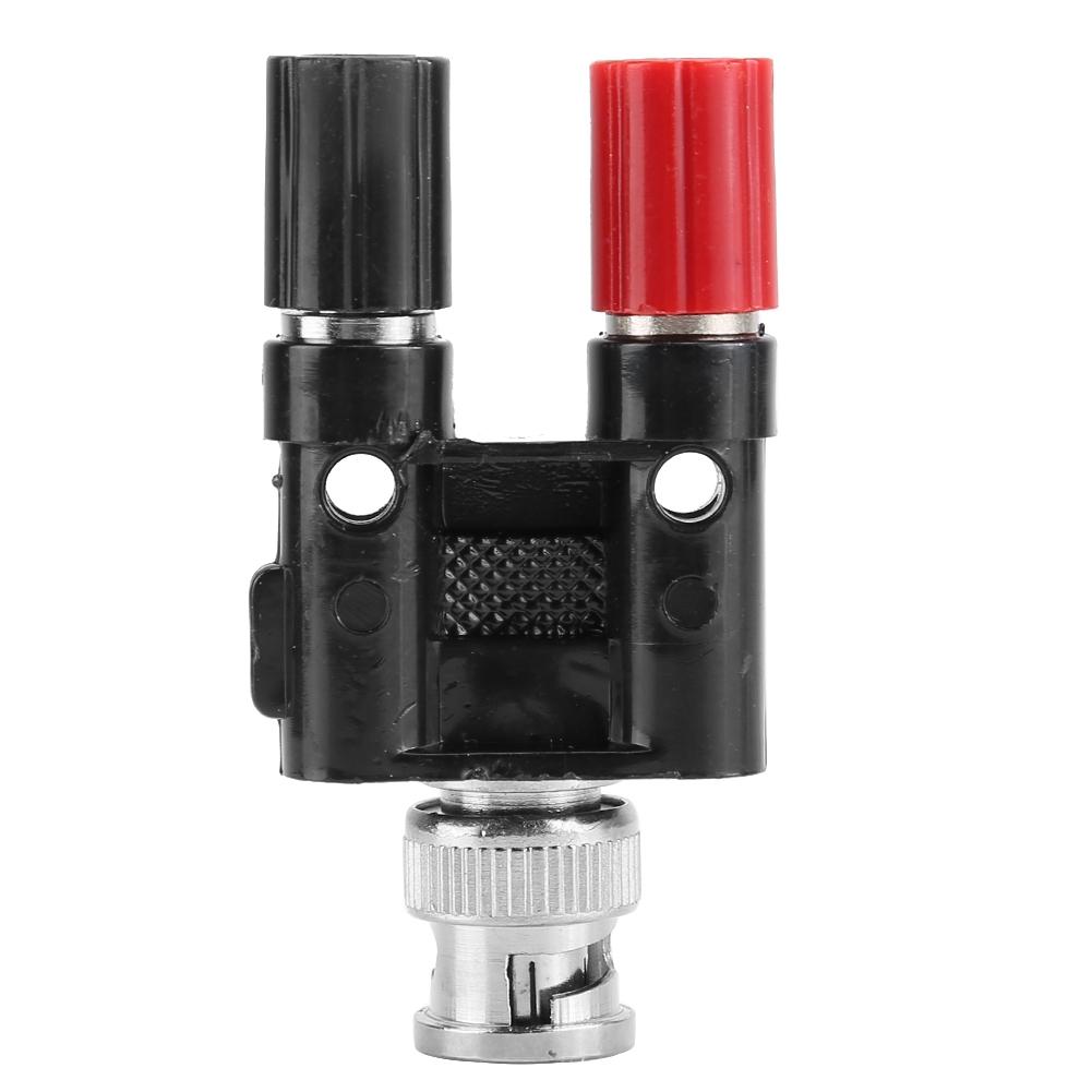 Штекер Bnc для двух коаксиальных адаптеров с разъемом типа «банан» 4 мм, разъем Bnc