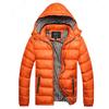 Men's Thick Cotton Suit Winter Slim Hooded Warm Coat