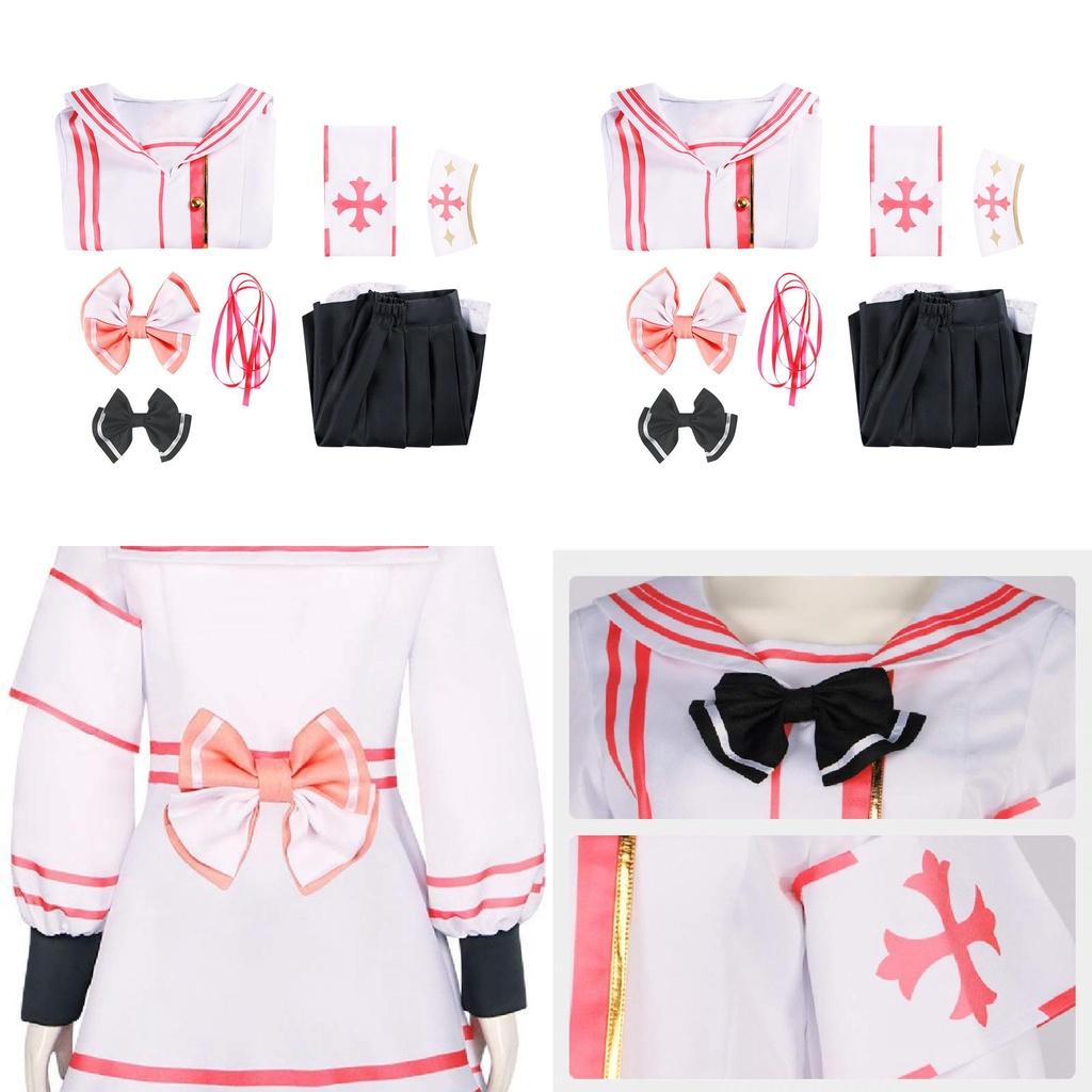 Потрясающий костюм медсестры для косплея по Blue Archives для ролевых игр