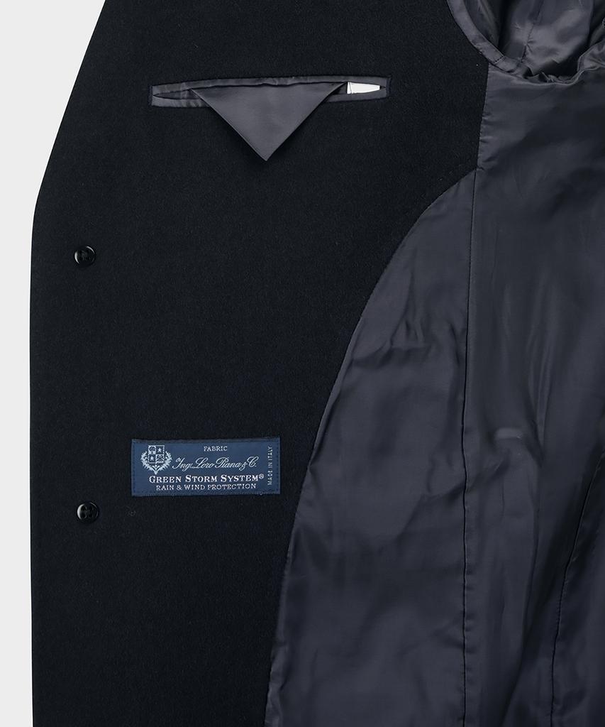 Brooks Brothers 1818 Storm System Top Coat (Navy) (Bbcsmm5002Qef)