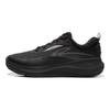 Li Ning Soft Go Флис Теплые Удобные Толстая Подошва Модные Повседневные Кроссовки Мужские Черные AGLV081-3