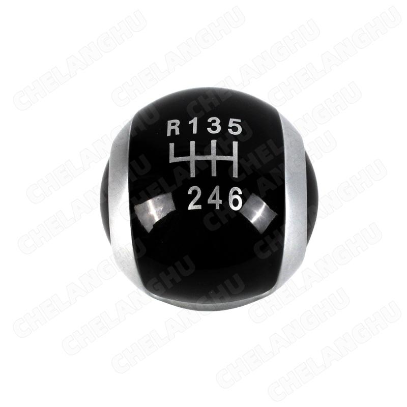 6 Speed Gear Shift Knob Fit For Peugeot 206 306 207 208 307 308 2008 3008 5008 Citroen C3 C4 DS4 Black Or Brown 2 options