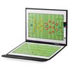 Foldable Football Soccer Magnetic Tactic Board Coaching Strategy Board with Marker Pieces and