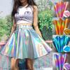 Wool Bottom Laser Magic Color DIY Fabric Holographic Mirror Crafts PU Leather