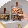 Transparent Sealed Jars, Crisper Boxes, Kitchen Cereal Storage Jars, Snack Dried Fruit Storage Jars, Superimposed Sealed Jars