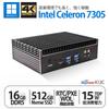 Skynew Mini PC Desktop PC Fanless Commercial Use Industrial Windows11pro Intel 16GB DDR5 512GB Nvme SSD Small Lightweight Power Saving Portable Low