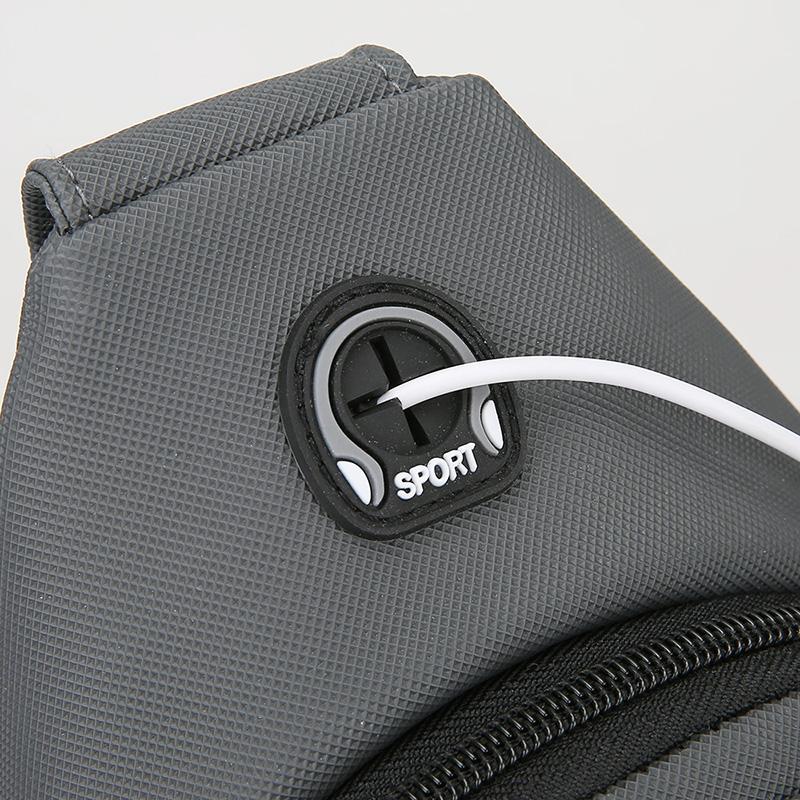 Водонепроницаемая нейлоновая нагрудная сумка - мужской рюкзак-слинг через плечо, компактная наплечная сумка-мессенджер, дорожный и походный рюкзак для активного отдыха