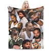 Maluma Singer Soft Warm Blankets  Students Plush Bedding Throws Graphic Bedroom Flannel Bedspread Sofa Bed Cover