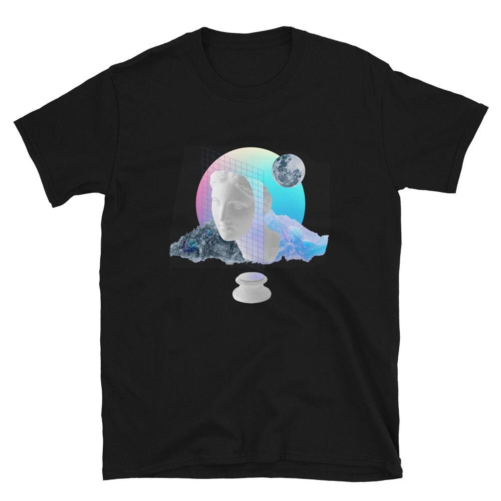 Digital Fantasy Ancient Sculpture T-Shirt