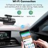 Камера 1080P для автомобиля WIFI APP с двумя объективами, видеорегистратор для автомобилей, передняя и внутренняя камера для автомобиля, автомобильный аксессуар