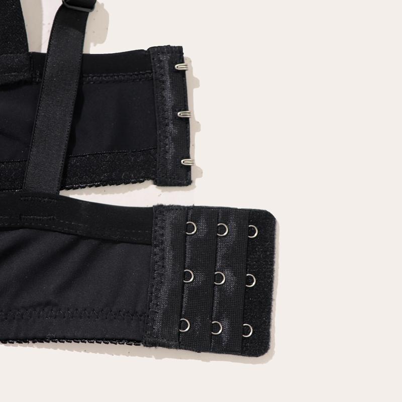 Бюстгальтер Push Up для женщин с косточками и подкладкой 75B 80B 85B 90B Чашка Спорт Простое и стильное нижнее белье