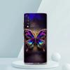 Luxury Butterfly Glitter Clear Transparent Phone Case for Samsung Galaxy A16 A14 A12 A22 A24 A42 A02 A03S A06 A20 A30 A40 Cover