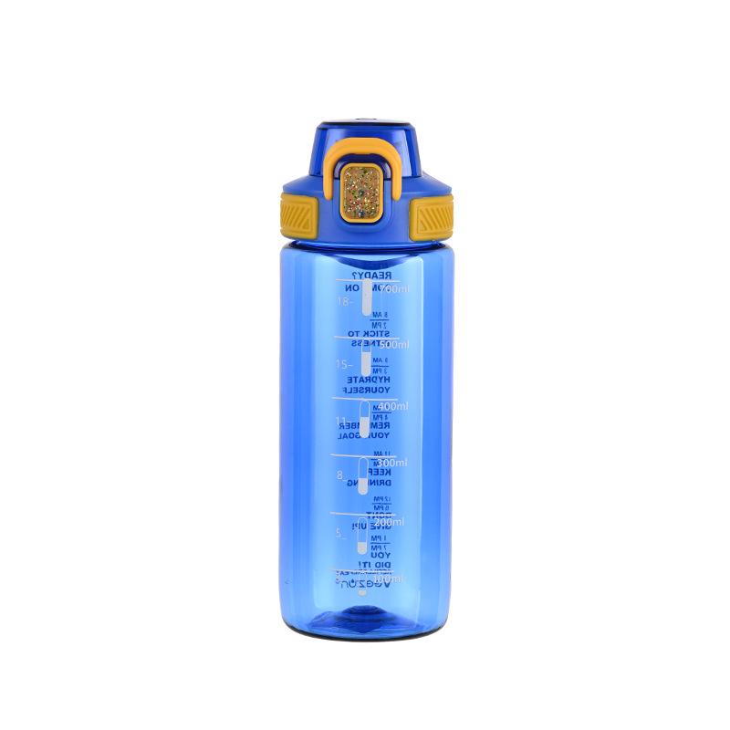 Unisex 700ml Sports Water Bottle - Portable Summer Outdoor Fitness Cup with Stylish Design.