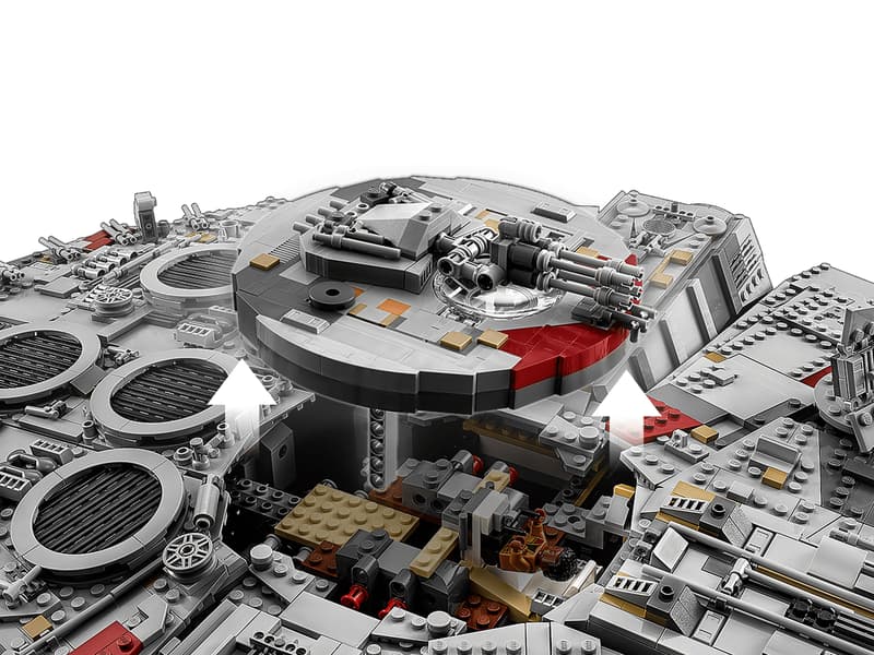 Millennium Falcon #75192(no box)
