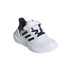 Adidas Tensaur Run 3.0 EL Trendy Comfortable Slip-Resistant Low-Top Casual Shoes Kids Sneakers White Black JH8606