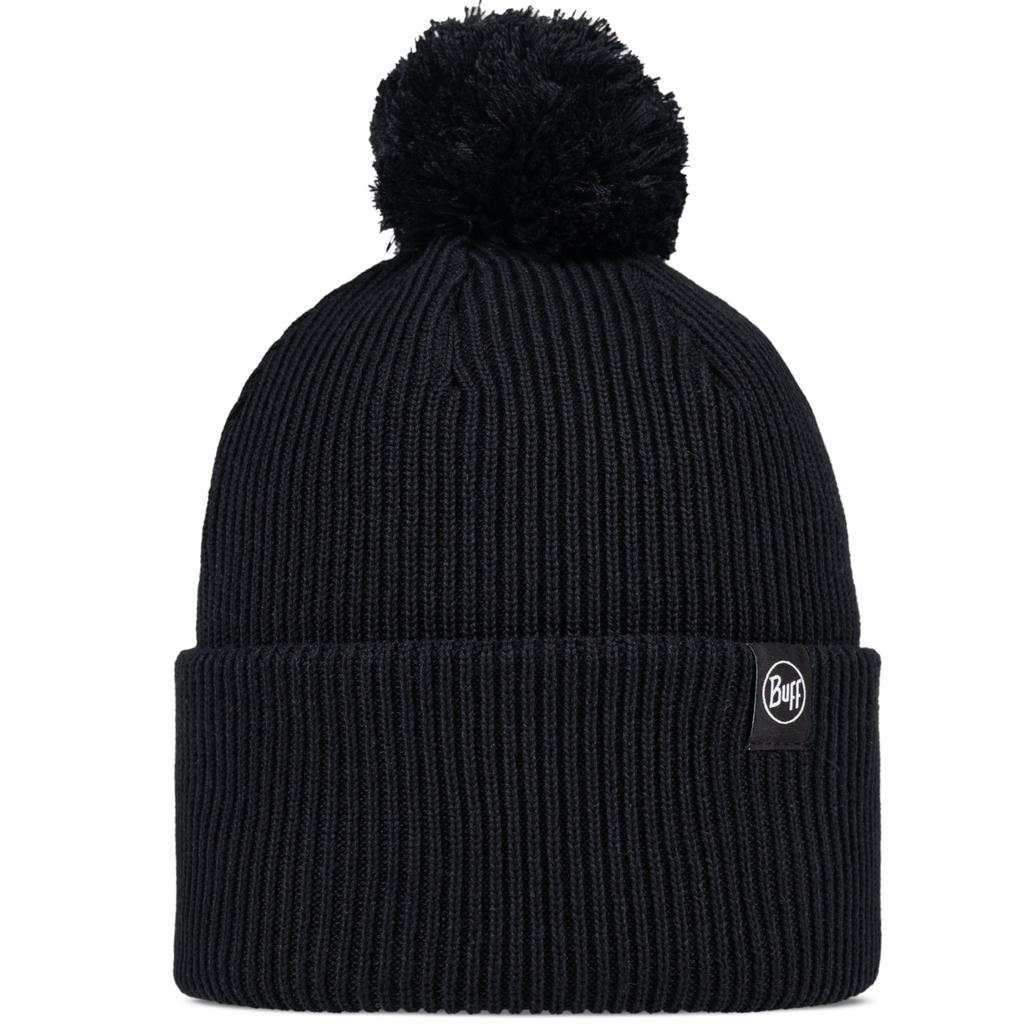BUFF Knitted Renvi Beanie, Unisex Black Cap