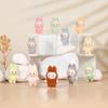 11pcs Mini Labubu Figure Cute Labubu Dolls Set Model Collection Decor Ornaments