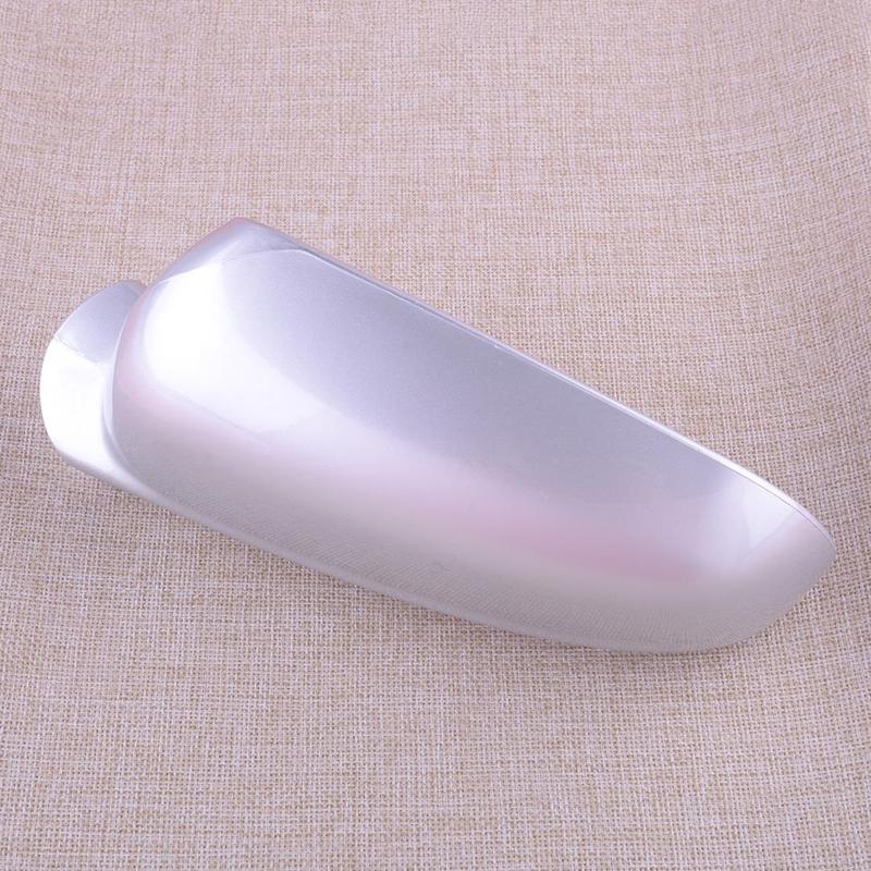 3B0857537B Left Side Rearview Mirror Cover Cap Silver Fit for VW Passat Bora Jetta MK4 Golf Skoda Superb Seat Cordoba 2002 ABS
