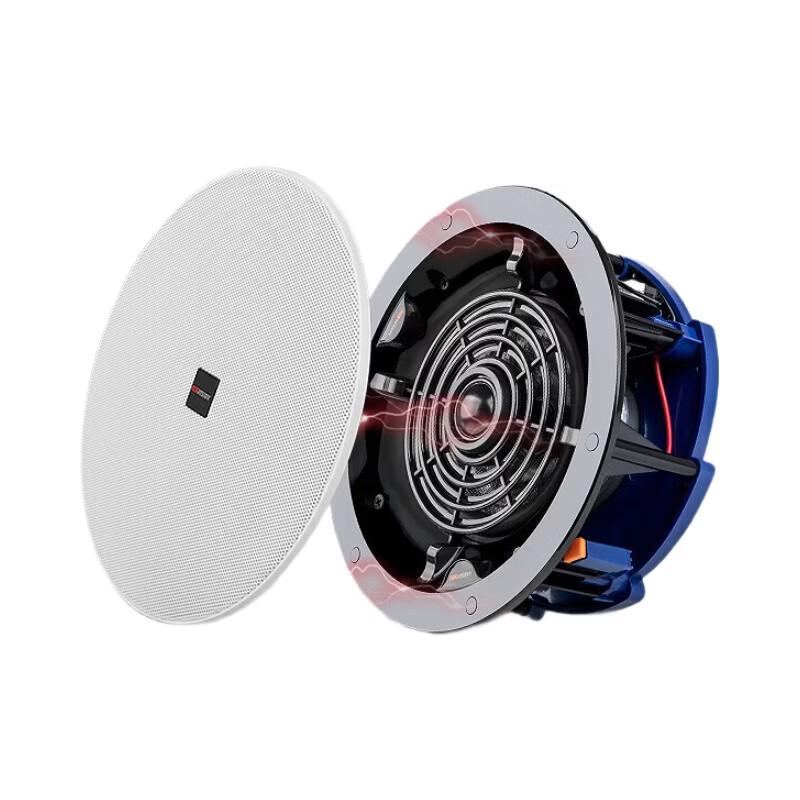 HIKVISION 6,5-дюймовый потолочный HIFI-динамик, штекер CN (адаптер в комплекте)