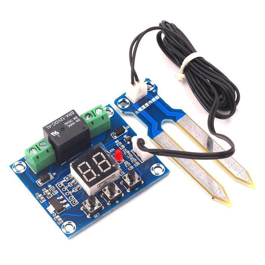 Soil Humidity Sensor Controller Irrigation System Automatic Watering Module 12V Digital Soil Sensor Controller