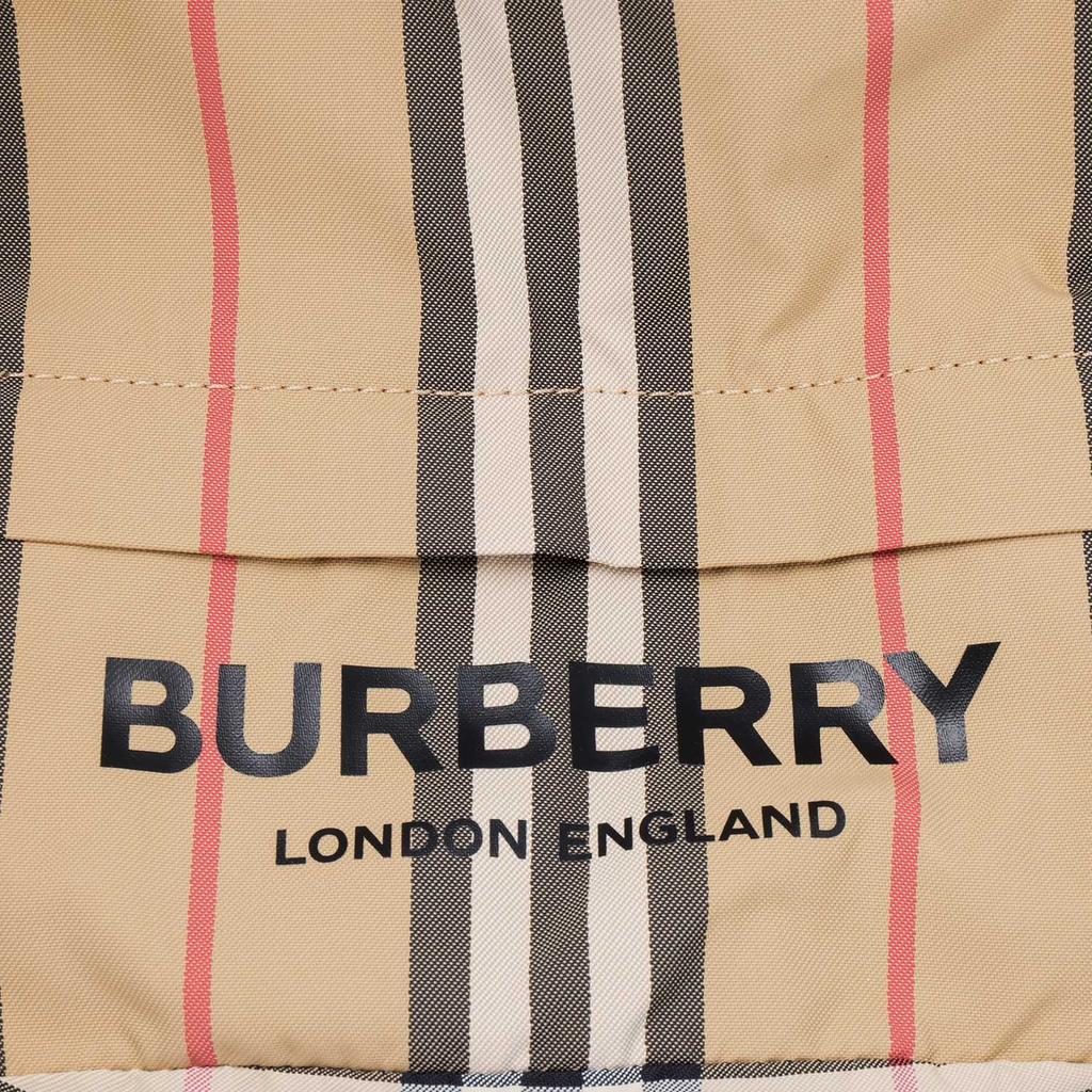Burberry Логотип Принт Иконка Полоска Шнурок Мешочек Архивный Бежевый Унисекс Мешочки Кремовый 8026737