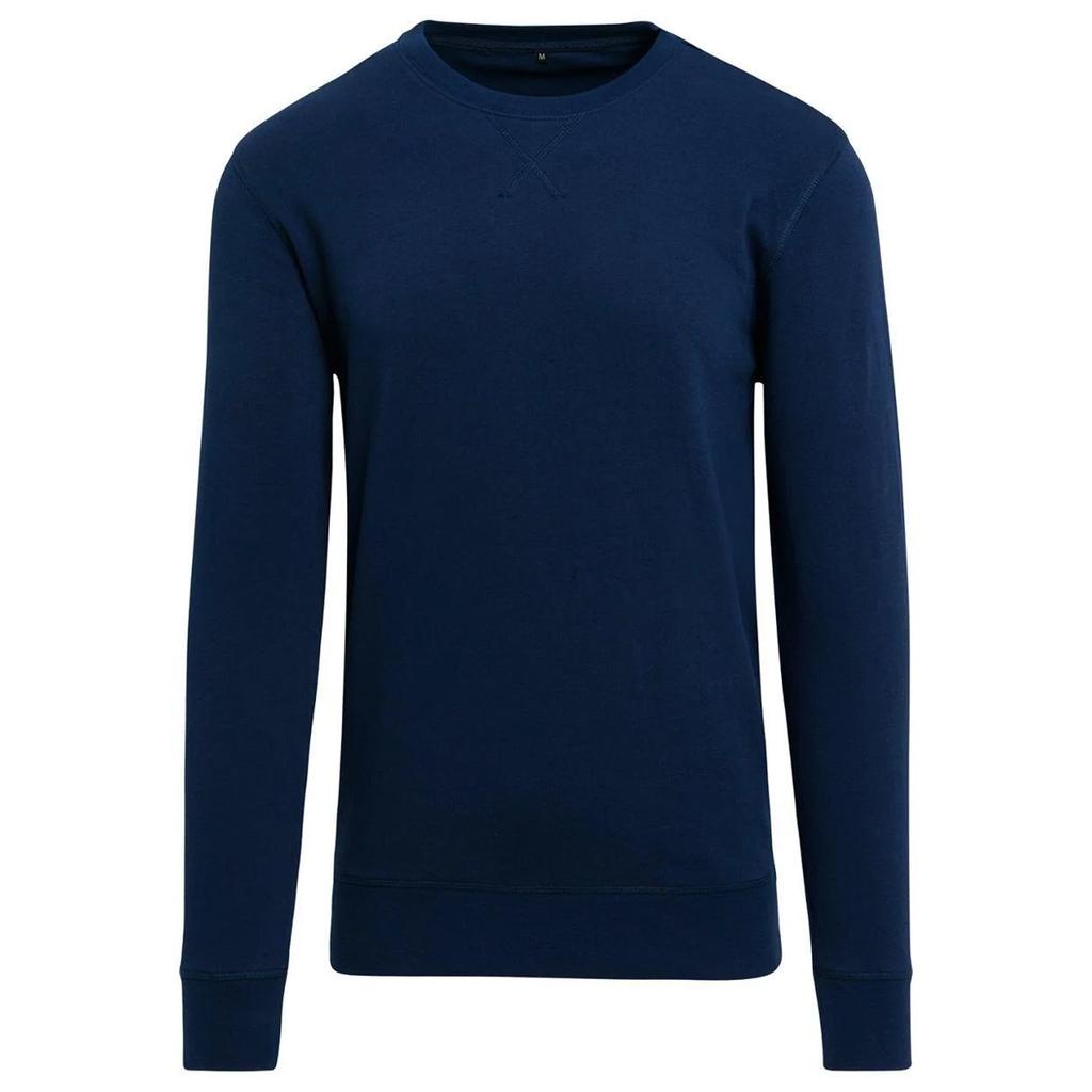 Build Your Brand Unisex Adult Light Crew Neck Sweatshirt