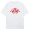2026 New Summer Unisex Unisexs Pure Cotton Printing Tshirt Short Sleeve Tees Simple Solid Fashion Brand Casual Top Teess
