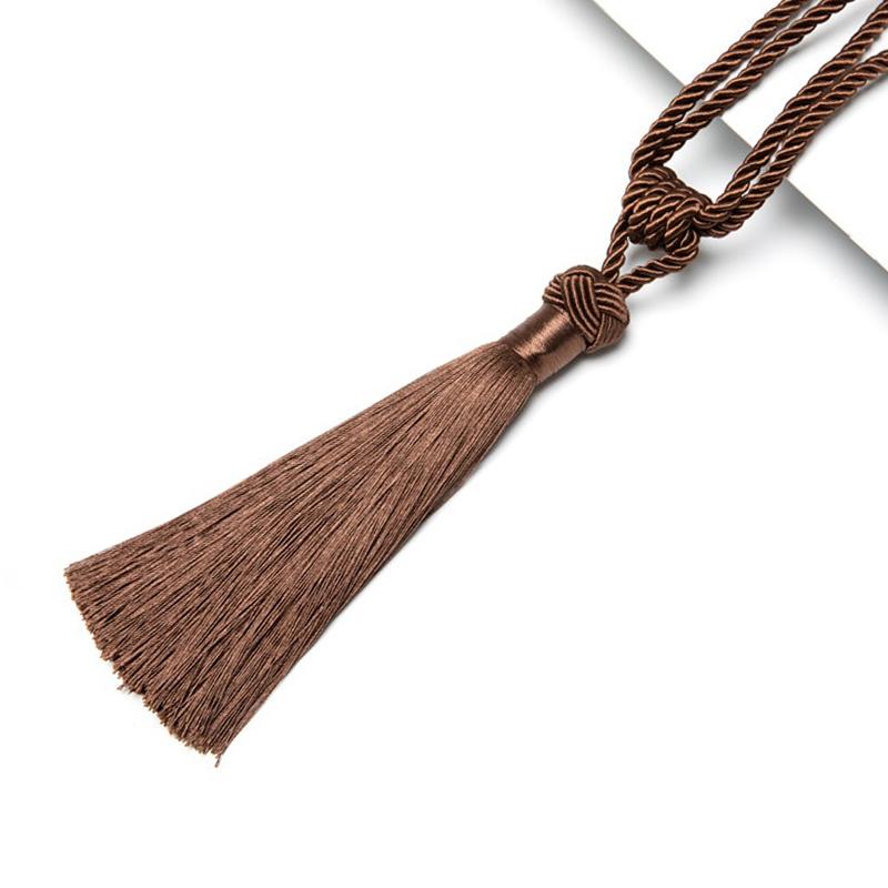 1 шт., высококачественные подхваты для штор ручной работы, ручные тканые подхваты, домашние декоративные кисточки, подхваты, 12 цветов